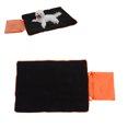 thumbnail image 4 of Portable Dog Pad, Multipurpose Foldable Scratch Proof Waterproof Soft Outdoor Pet Sleeping Mat  For Puppy For Travel Orange With Black Polyester Layer, 4 of 8