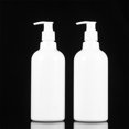 thumbnail image 3 of GOOHOCHY 4 botellas rellenables con bomba de 500 ml para aceites esenciales y maquillaje líquido (botella blanca y bomba blanca), 3 of 8