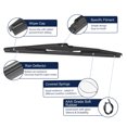 thumbnail image 4 of Unique Bargains 2pcs Rear Windshield Wiper Blade for Hyundai Grand Santa Fe 2013-2017 for Hyundai Santa Fe DM 2013-2017, 4 of 6