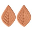thumbnail image 1 of Shisuyan 2pcs Reusable Leaf Shaped Terracotta Sugar Savers For Food Containers Brown Sugar Keeper And Softener Portable Sugar Saver For Home, 1 of 9