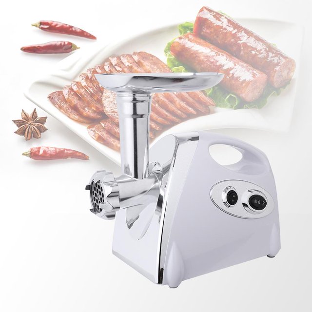 SalonMore 2800W Max Electric Meat Grinder Set Kitchen Slicer / Shredder Sausage Stuffer Maker