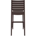 thumbnail image 4 of Pemberly Row Tabouret de Bar d'Extérieur Contemporain de 29.5" en Brun, 4 of 8