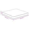 thumbnail image 3 of vidaXL Plateau de Table 50x50x4 cm Bambou, 3 of 3