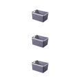 thumbnail image 4 of Maytalsory Premium And Nest-able Storage Solution For Desk Storage Basket Widely grey s 3Set, 4 of 6