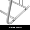 thumbnail image 4 of KFFKFF 111" Long All-Steel Bicycle Rack, Accommodates 9 Bikes, Single-Sided Stand for Garage, Street, and Yard Storage, 4 of 9