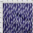thumbnail image 2 of oneOone Cotton Poplin Fabric Abstract Stripe Ikat Decor Fabric Printed BTY 42 Inch Wide, 2 of 4