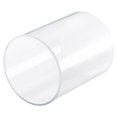 thumbnail image 1 of Unique Bargains 74mm ID 80mm OD 100mm  Clear Acrylic Pipe Rigid Round Tube for Lighting, Models, Plumbing, Crafts, 1 of 6