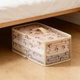 thumbnail image 4 of Todaioua Squirrel Pattern Foldable Storage Box with Lid - Fabric Closet Organizer Bin for Sweaters Blankets Pants, Large Capacity Collapsible Wardrobe Bedroom Container, 4 of 6