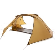 Single tent, lightweight double wall backpacking tent, can be used with a raised sleeping platform camp bed, suitable for 4 seasons