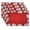 C, variant on Wzzjkit Christmas Placemat Table Mat Christmas Home Living Room Decoration Placemat