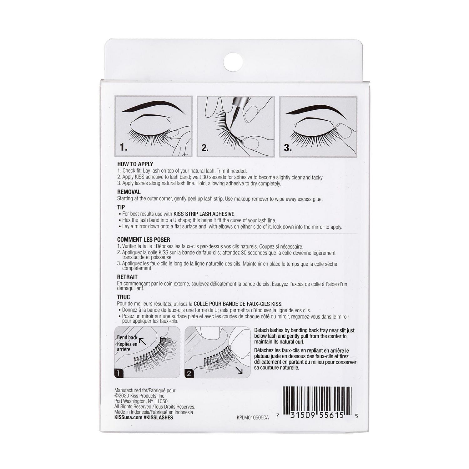 KISS : Faux cils Ever Ez - Multi-emballage - 03