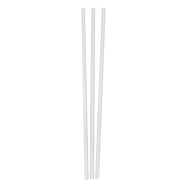 Aspect Ensemble de Garnitures en Vinyle pour Dosseret, Blanc Mat (Lot de 3)
