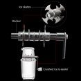 thumbnail image 2 of Xingzhi Ice Crusher Small DIY Hand-Crank Ice Shaver Breaker Home Portable Snow Cone Machine, Clear, 2 of 9