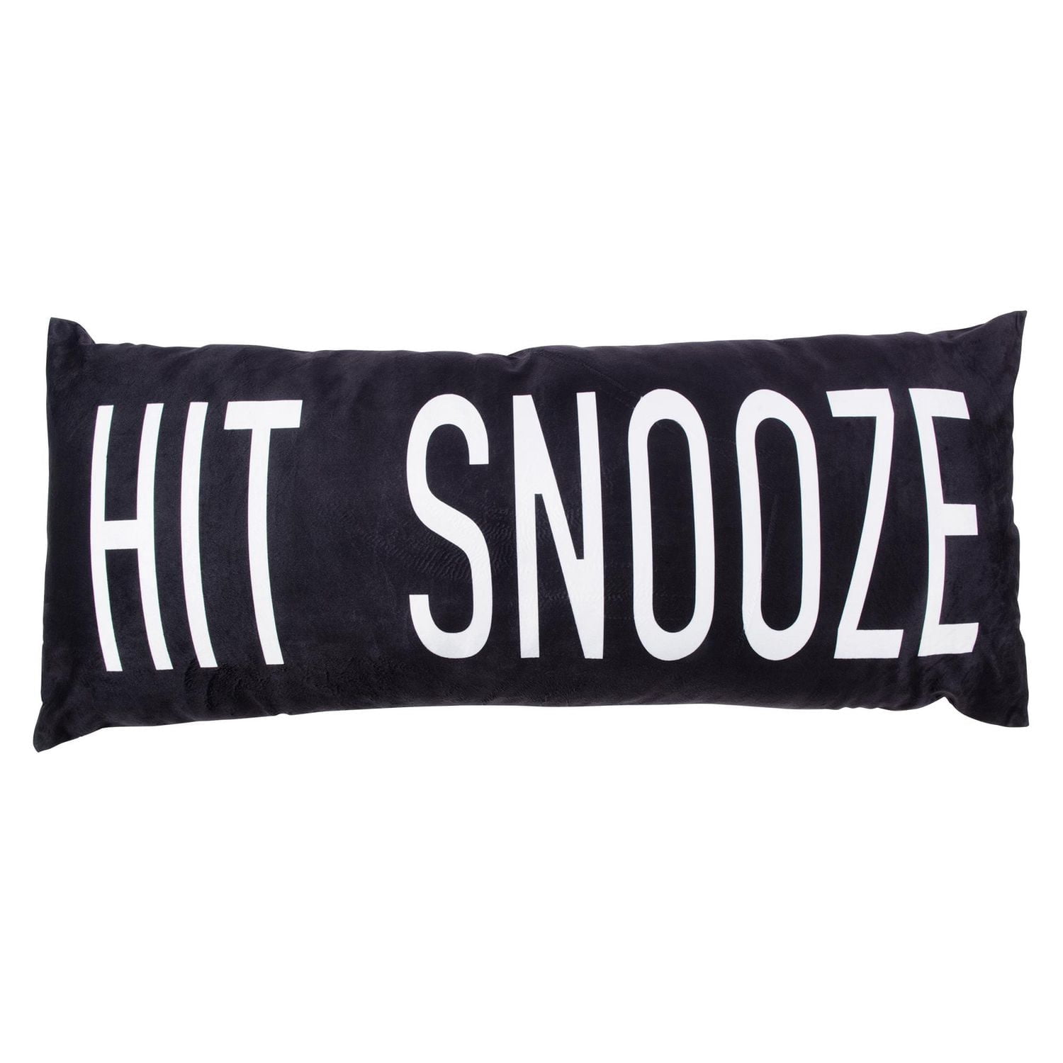 Hit Snooze Printed Body Pillow