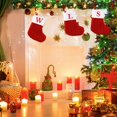 thumbnail image 4 of zanvin Christmas Decorations, Cute Letters Christmas Stocking Decoration Christmas Tree Pendant Christmas Style Wool Knitted Socks Decoration Props, Christmas Gifts, 4 of 4