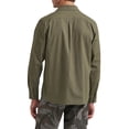 thumbnail image 4 of Wrangler® Mens LS Heritage Solid Shirt, 4 of 6
