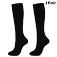 thumbnail image 1 of EIGTHTAIL 5 Pairs Women Graduated Compression Knee High Socks 15-20 mmHg, 1 of 10