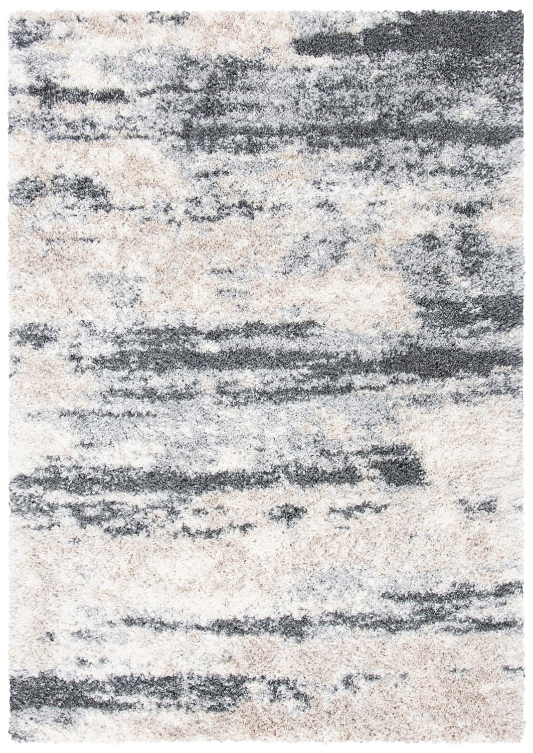 Safavieh Fontana Katina Abstract Distressed Plush Shag Area Rug