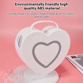 thumbnail image 4 of yeacher Heart-Shaped Electric Bubble Machine with Remote Control, Rechargeable Battery, and Multi-Hole Design for Outdoor Weddings and Parties - Pink (ES-73), 4 of 6