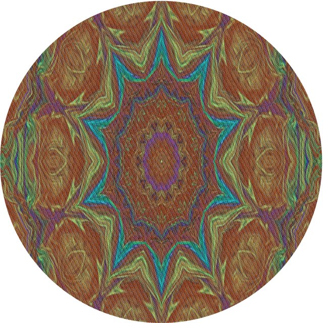 Ahgly Company Tapis d'Intérieur Lavable à la Machine, Carré, Transitionnel, Brun Rouge, Tapis de Zone, 3 Pieds Carré