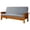 Autres, variante sur Housse de Futon Jacquard Housse Élastique Anti-Poussière - Housse de Sofa Meuble Gris