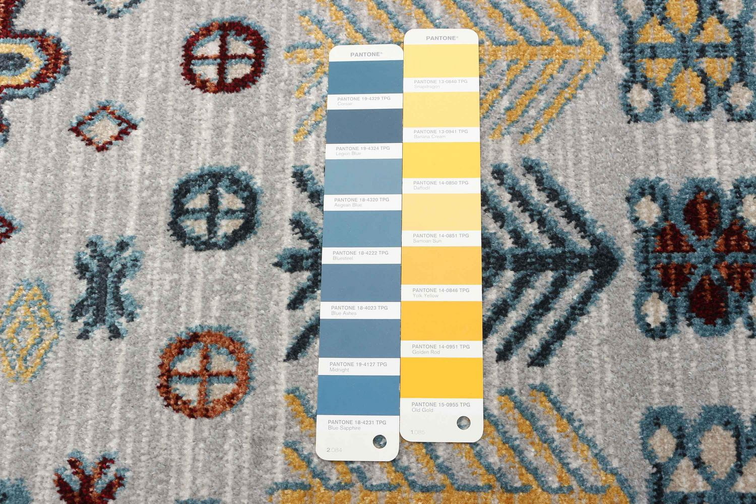 Tapis Lavable ECARPET Sud-Ouest pour Chambre, Salon, Chambre d'Enfant, Couloir