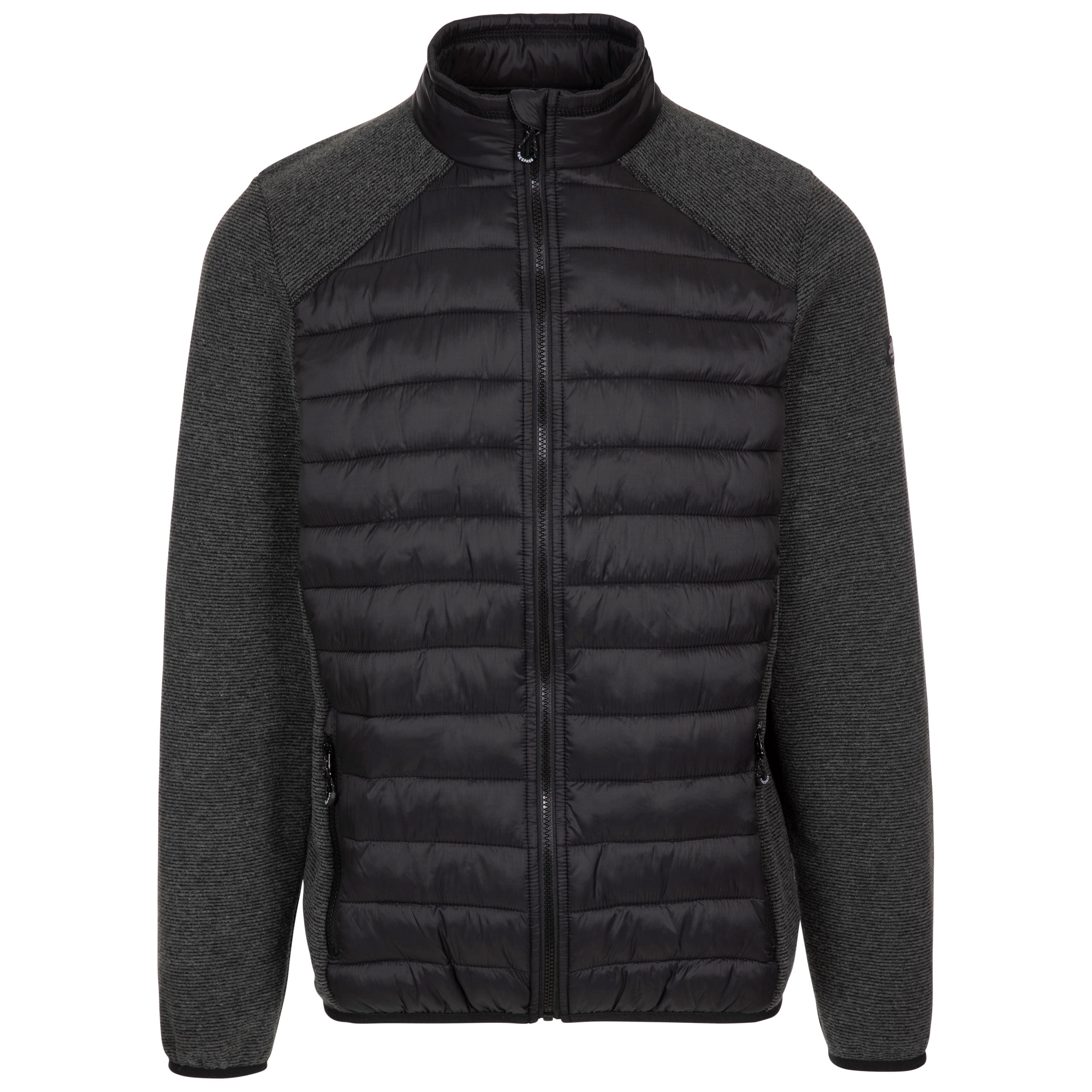 Trespass Veste en Molleton pour Hommes à Fermeture Éclair Complète, Toucher Doux, Rembourrée, Jynxter