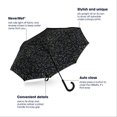 thumbnail image 2 of The totes InBrella Reverse Close Umbrella, Zodiac, One Size, Inbrella Reverse Auto Close Stick Umbrella With J Hook, Wind & Rainproof, 2 of 7