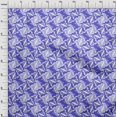 thumbnail image 4 of oneOone Rayon Blue Fabric Abstracts Fabric For Sewing Printed Craft Fabric By The Yard 56 Inch Wide, 4 of 4