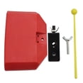 thumbnail image 2 of Clochette en Plastique ABS avec Bâton Percussion Clochette Tambour Clochette Percussion Instrument de Musique pour Amateurs de Tambour, 2 of 7