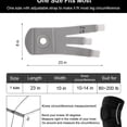 thumbnail image 2 of Youth Kids Neoprene Open Knee Brace Support Stabilizer With Adjustable Straps For Basketball Athletic Sports, 2 of 6