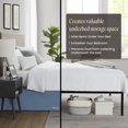 thumbnail image 5 of SGI Bedding 12 Inch Pleated Bed Skirt | Microfiber Bed Skirt | Fade Resistant, Wrinkle Free, Anti-static, Decorative, Extra Storage Space, Clutter-Free | Olympic Queen, Mediterranean Blue, 5 of 5