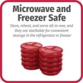 thumbnail image 1 of Meal Prep Container,<br>3 Compartment, 1 of 3