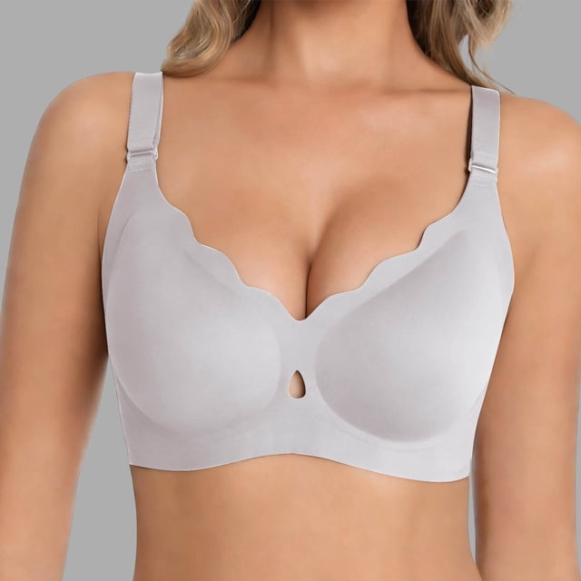 Supportive Wireless Bra For Everyday Comfort With Full Coverage And Seamless Cups For Lift And Shape In Everyday Wear