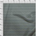 thumbnail image 2 of oneOone Georgette Viscose Fabric Chevron & Swirl Ikat Decor Fabric Printed BTY 42 Inch Wide, 2 of 4