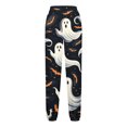 thumbnail image 5 of Birdeem Women Halloween Fashion Color Blocked Printed Drawstring Pants, 5 of 5