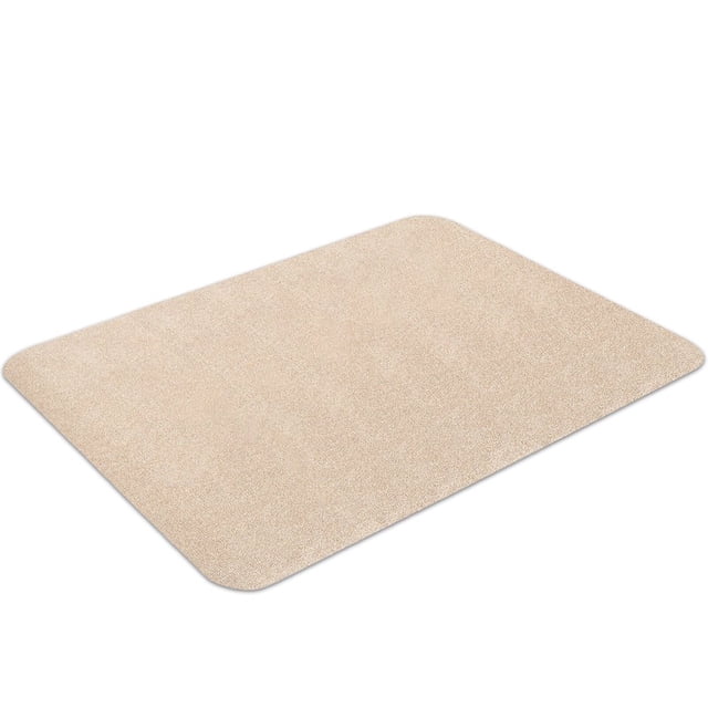 120*90cm Anti-Slip Chair Mat Anti-scratch Swivel Chair Pad Reusable Polyester Floor Protective Carpet for Home Office