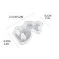 thumbnail image 3 of Birdeem Candle Molds Candle Molds Silicone Candle Molds for Candle Making Silicone Molds for Candles Silicone Candle Mold Easter Rabbit Silicone Moulds. Easter Bunny Baking Mould. Easter Bunny Silicon, 3 of 12