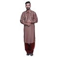thumbnail image 1 of Atasi Mens Rayon Pathani Kurta Solid Salwar Set Printed Punjabi Kurta For Men, 1 of 5