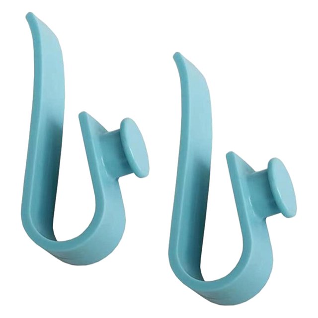 2x Key Hook for Bag, key clips for Purse, Keychains Insert Cup Holder, Connector, Keychain Hanger for Bag, for Pool, Beach, Sporting Bags Handbags Blue
