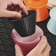 thumbnail image 3 of Pour Over Coffee Maker, Food Grade Flat Bottom Slow Filter Cone Single Cup Coffee Filter for Home Restaurant Camping, 3 of 7