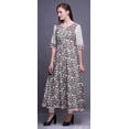 thumbnail image 3 of Bimba Robe Anarkali Imprimée pour Femmes, Robe Longue Maxi, Robe Ethnique, 3 of 6