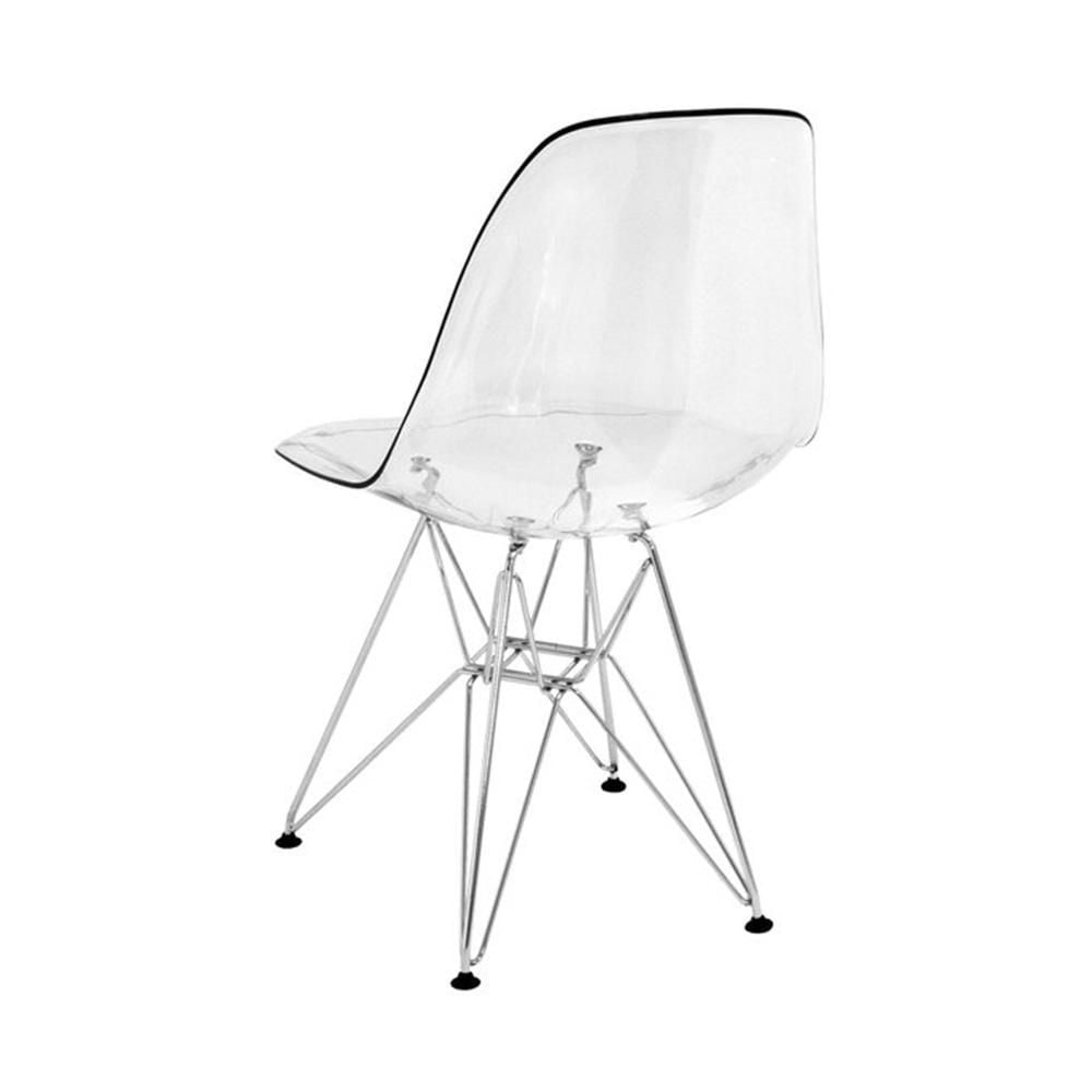 Heavenly Collection Chaise en Chrome Clair