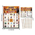 thumbnail image 3 of Ensemble de Cartes de Jeu de Fête d'Halloween pour Réunions de Famille Adultes Enfants 24 Joueurs Jeu de Société Table Activité, 3 of 6