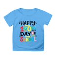 thumbnail image 4 of FhsagQ le 7 Juillet Garçon et Fille Mode Décontractée Imprimé Col Rond Ample Manche Courte T-Shirt Haut Tout-Petit Filles Printemps le 7 Juillet T-Shirts 5T-6T Pâques Bleu 11-12 Ans, 4 of 4