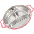thumbnail image 4 of KAKOWELY Assiette pour Enfants Assiette de Service pour Aliments Compartimentée Assiette de Rangement pour Aliments Assiette Compartimentée pour Aliments,10.04"X8.03"X1.57 Pouces, 4 of 4