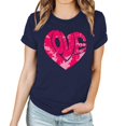 thumbnail image 4 of LSLJS T-shirt Imprimé « Lover Love » pour Femme à Col Rond, Manches Courtes, Haut, Cadeaux pour Femmes, 4 of 4