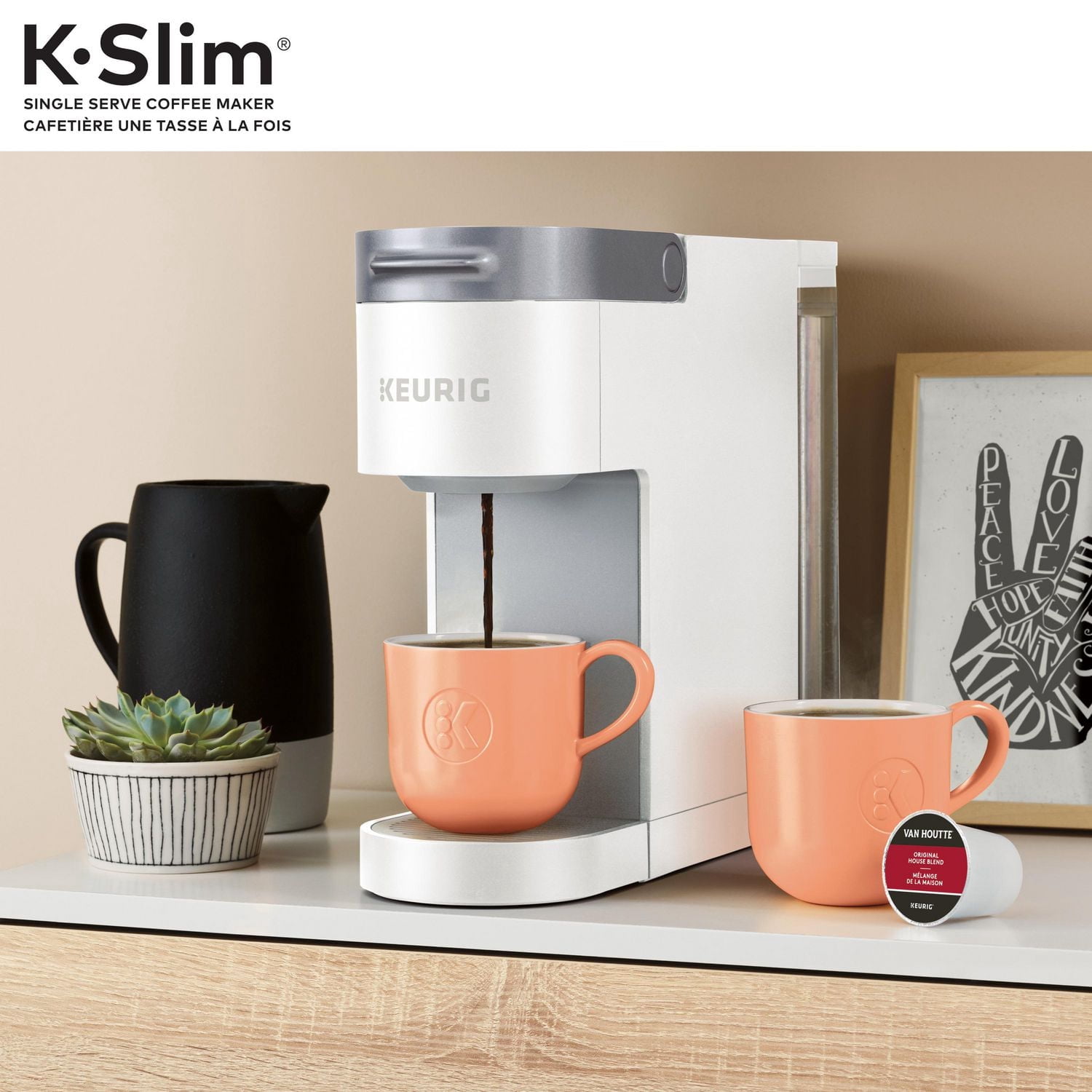Cafetière une tasse à la fois Keurig K-Slim