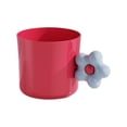 thumbnail image 2 of Cute Flower Mouthwash Cup Plastic Toothbrush Rinse Cup For Home, 2 of 6