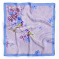 thumbnail image 3 of Bimba Cotton Voile Women Square Scarf Neck Wrap Summer Bandanas-40 x 80 Inches, 3 of 7